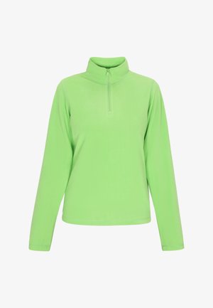 CO-BRANDED WITH FLYWEIGHT - Polárpulóver - grün