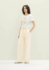 TOM TAILOR T-shirt imprimé - whisper white