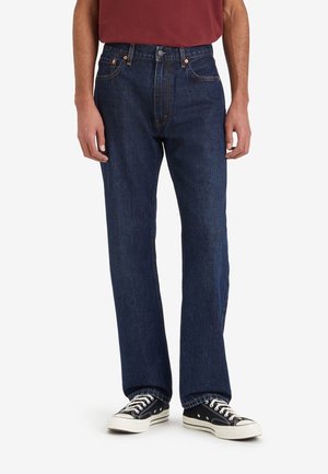 Relaxed fit jeans - dark-blue denim