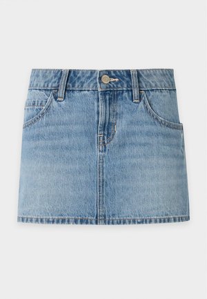 Hollister Co., MONTE RIO - Farmerszoknya - blue denim