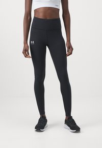 Under Armour CAMPUS LEGGING - Tamprės - black/white