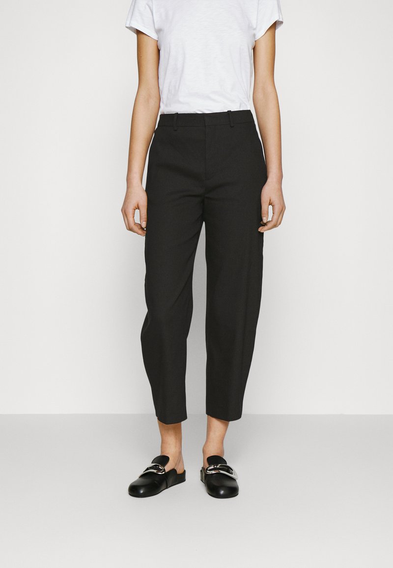 Pantalon Baggy Femme Drykorn For Beautiful People – Taille Haute Noir, Taille EU 40
