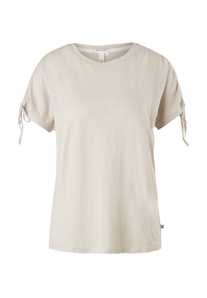 Damen T-Shirts | QS by s.Oliver T-Shirt basic beige/sand - NK19866 Damen T-Shirts | QS by s.Oliver T-Shirt basic beige/sand - NK19866