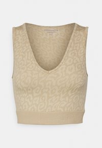 Não selecionado, off-white