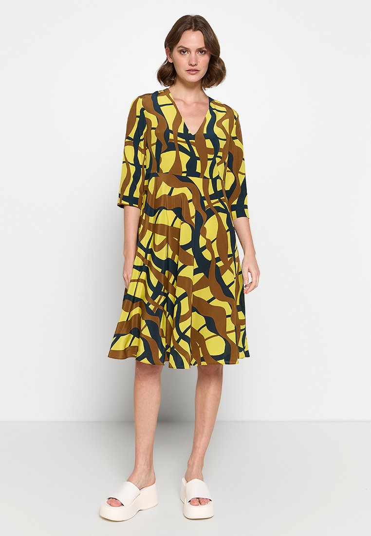 ASPESI Jurk geel ASPESI Jurk geel