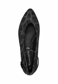 Tamaris Ankle strap ballet pumps - grey leopard