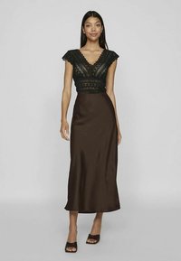 VILA VIELLETTE - Jupe trapèze - coffee bean