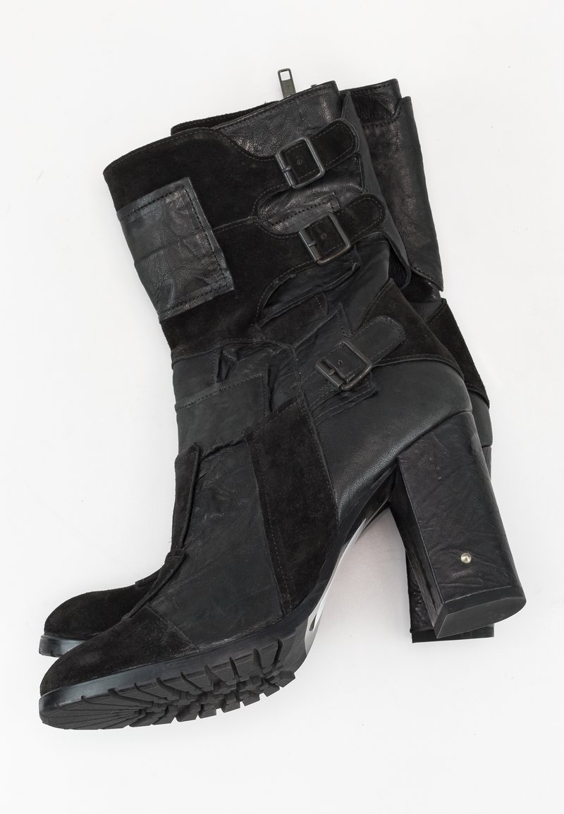 Fornarina Stivaletti con tacco black/nero (Second hand