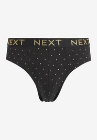 Next 4 PACK - Fecskék - black gold pattern