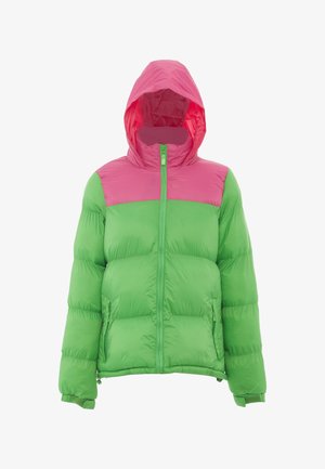 Mo, Winter jacket - saftiges grün rosa