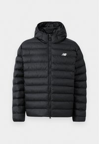 HOODED PUFFER JACKET - Vinterjakker - black