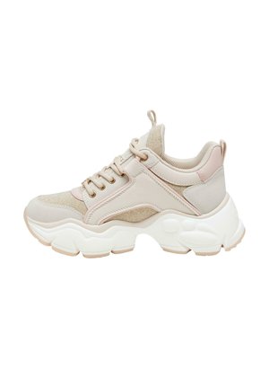 BINARY GLAM - High-top trainers - beige pink