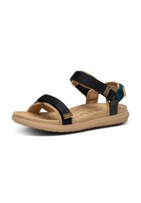 Woden LINE LITE - Vaellussandaalit - dark navy multi