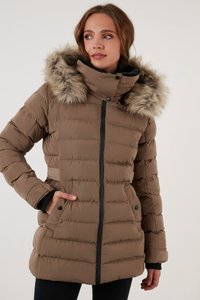 LELA REGULAR FIT - Wintermantel - camel