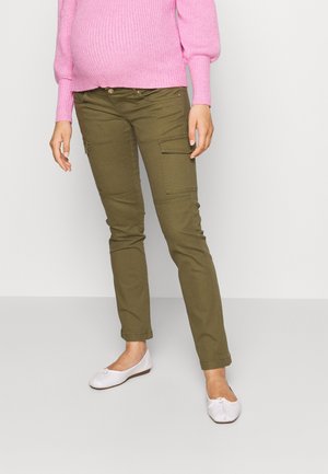 ONLY MATERNITY OLMMISSOURI SLIM - Παντελόνι cargo - winter moss