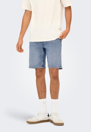 Only & Sons, ONSWEFT - Shorts di jeans - light blue denim