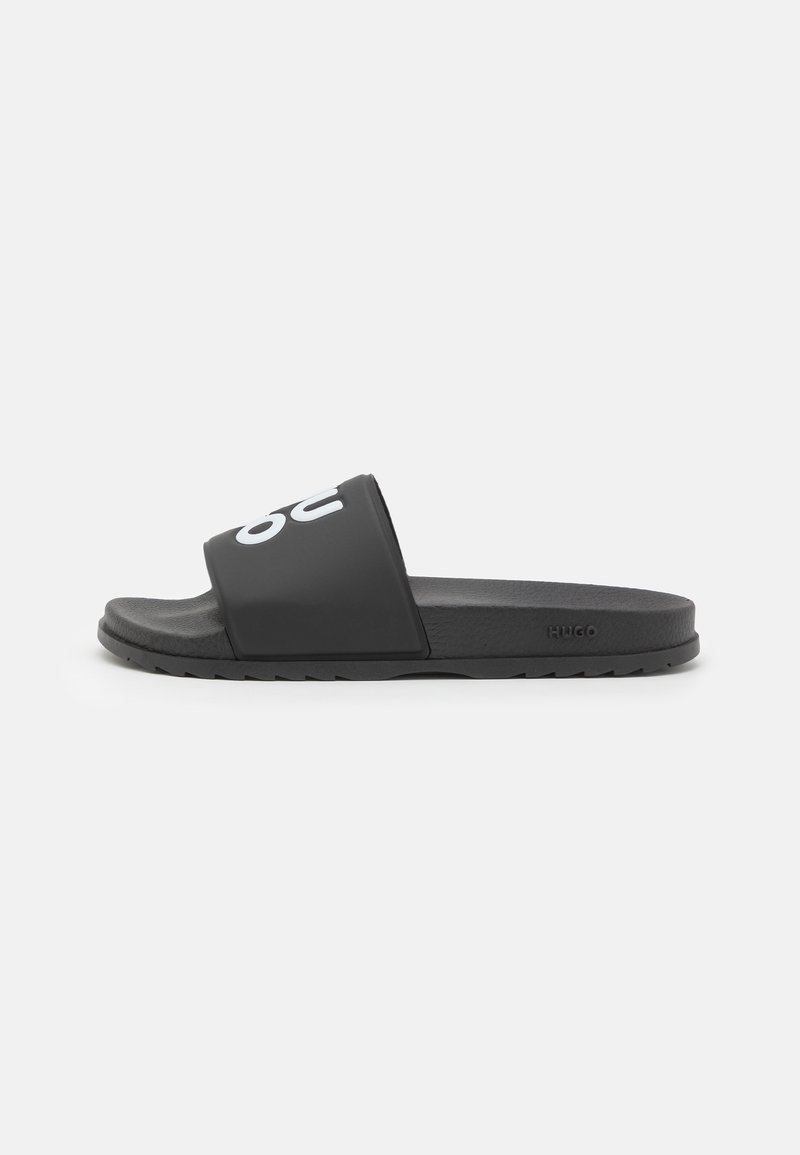 HUGO - MATCH IT UNISEX - Badslippers - black, Vergroten