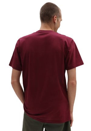 CLASSIC - T-shirt con stampa - burgundy/black