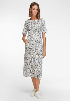Jersey dress - multicolor ecru