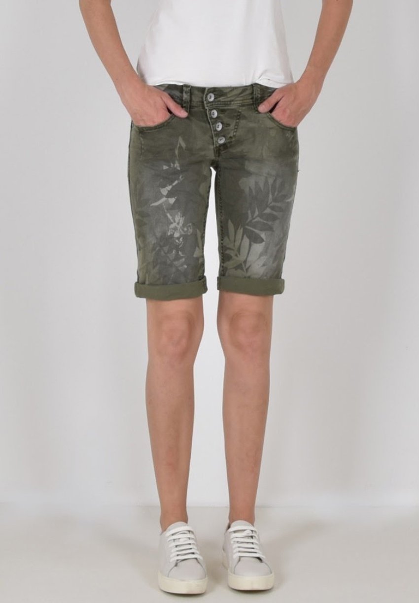 Buena Vista short Malibu vaqueros elásticos Denim nuevo bv1148 con cinturón