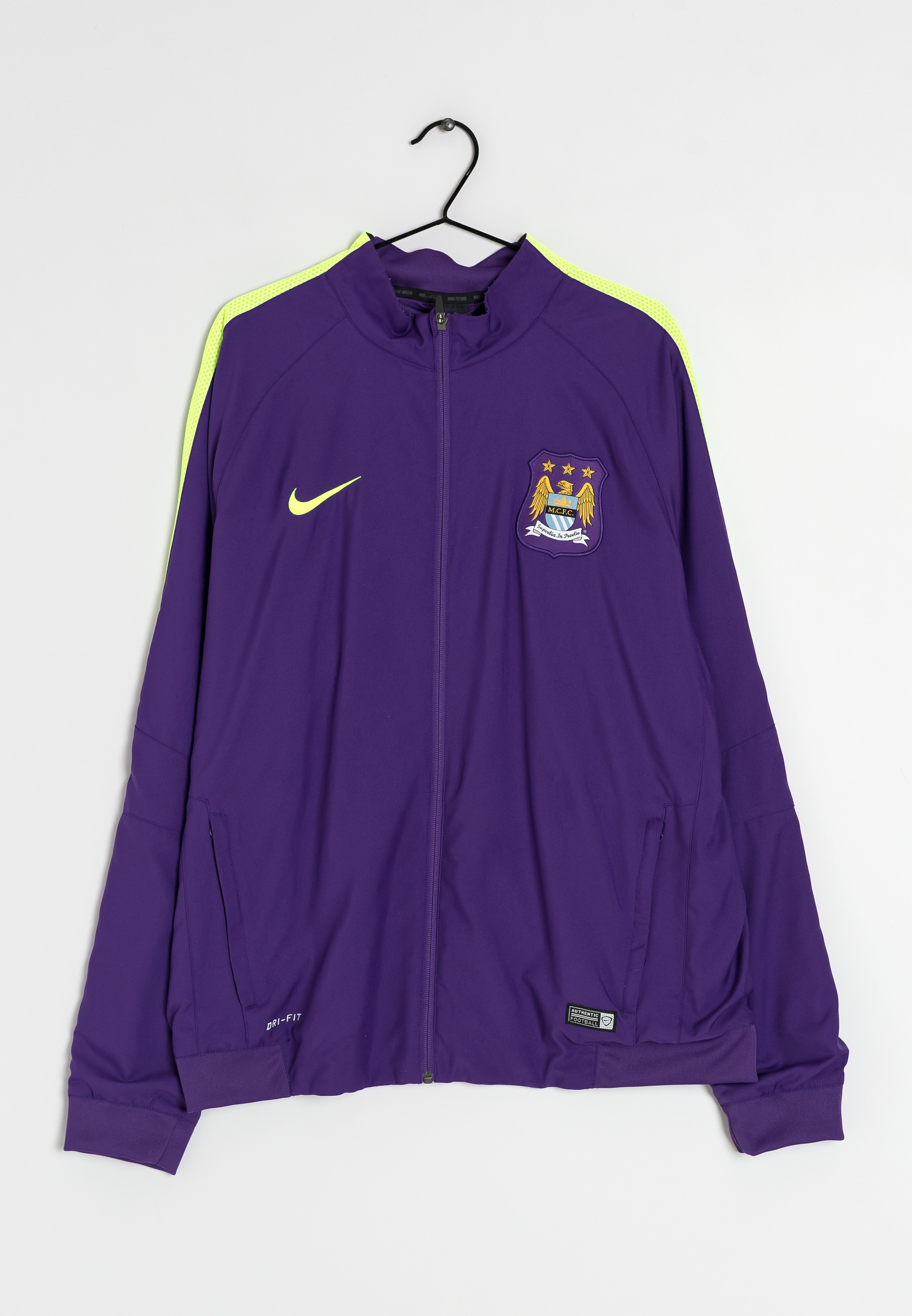 Nike DRI-FIT MCFC ジャケット パープル Nike DRI-FIT MCFC ジャケット パープル マンチェスター・シティ2023