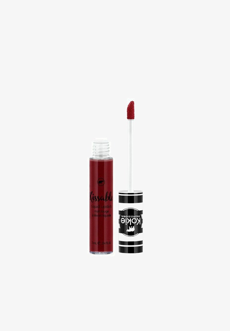 Kokie Cosmetics - KOKIE KISSABLE MATTE LIQUID LIPSTICK - CERISE - Flytande läppstift - winered, Förstora