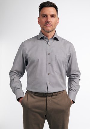 COMFORT FIT - Shirt - blau beige