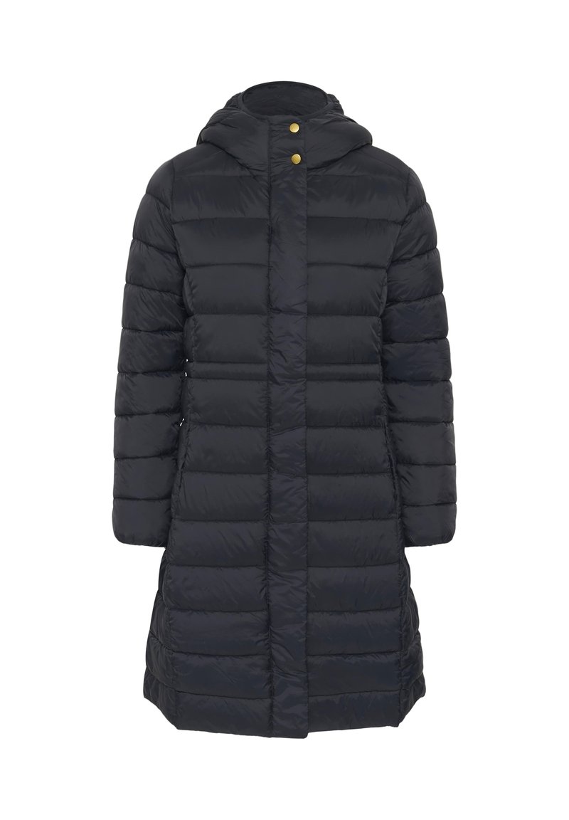 Part Two Wintermantel donkerblauw