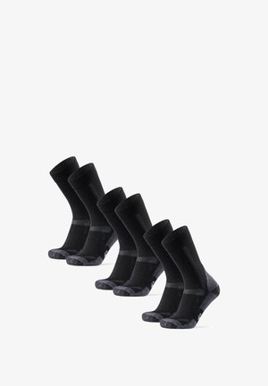 HIKING 3-PACK - Calcetines de deporte - black/grey