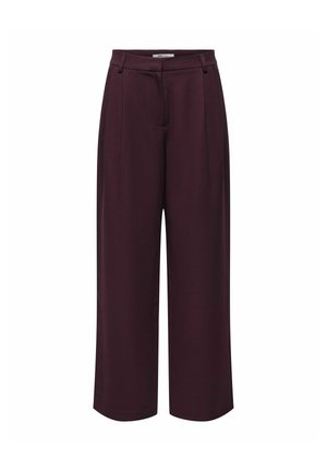 ONLY, HOSE ONLHATTIE GERADE GESCHNITTEN, VERJÜNGT HOSE - Pantalon classique - fudge