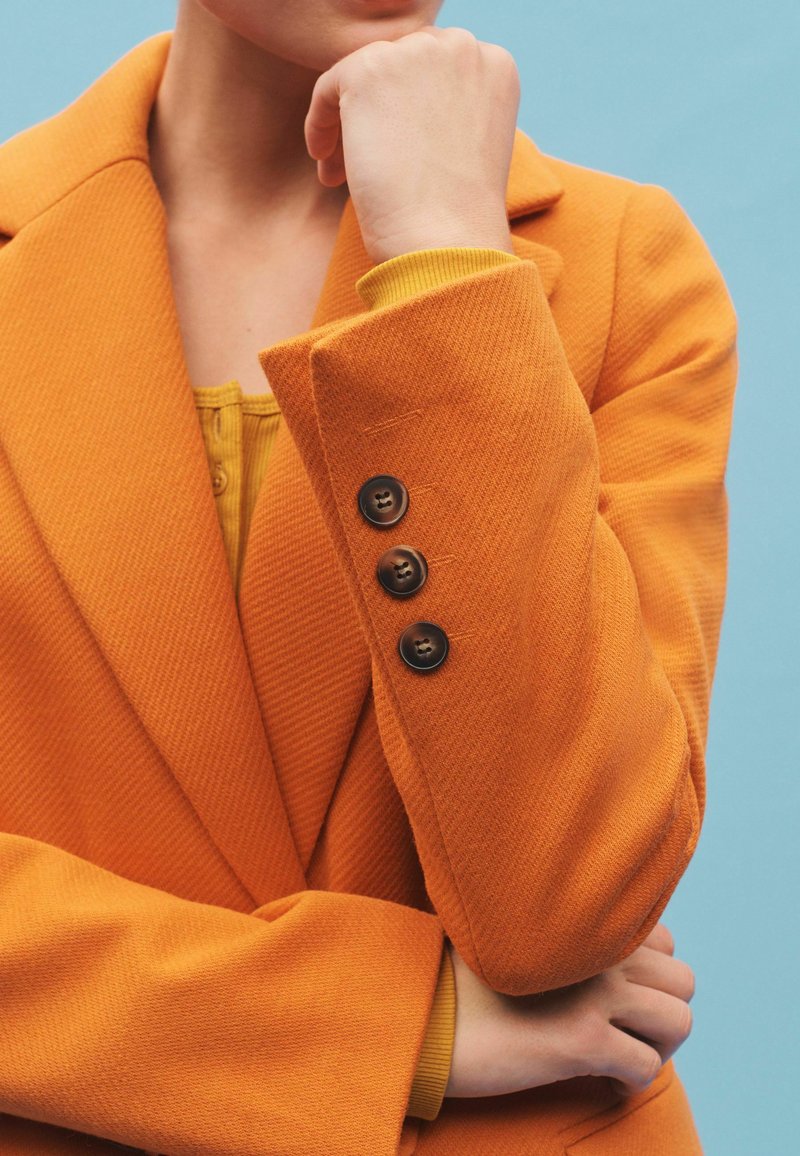 Next SINGLE BREASTED BLAZER COAT Kurzmantel orange Zalando.de