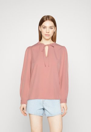 VILA VILOUIS TIE - Μπλούζα - old rose