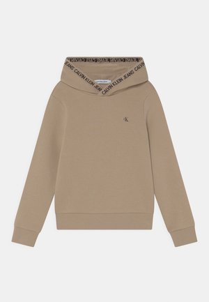 Felpa con cappuccio - beige