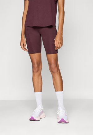 ASICS ROAD HIGH WAIST SPRINTER - Leggings - dark currant