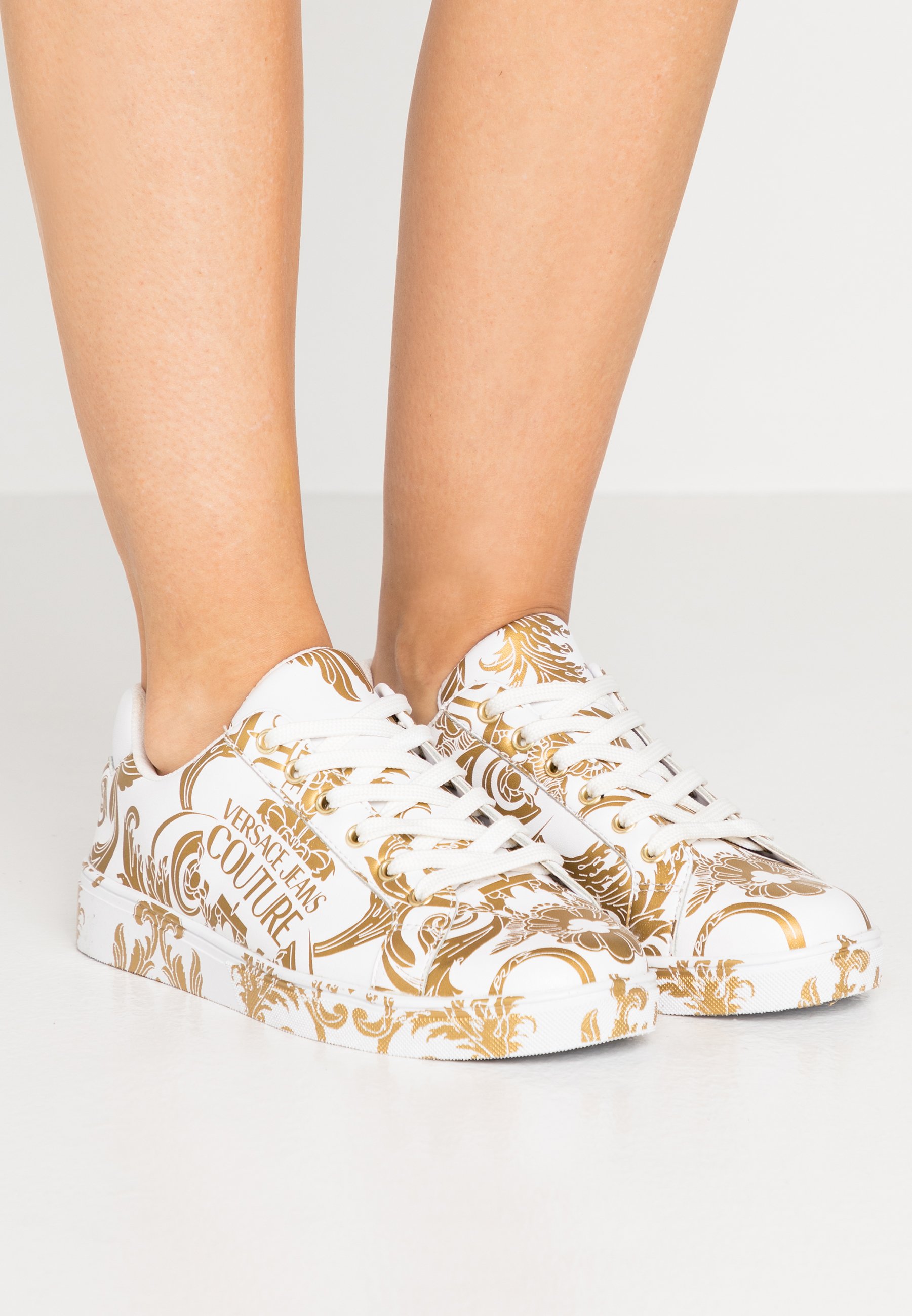 Versace Jeans Couture CAP SOLE Baskets basses bianco Versace Jeans Couture CAP SOLE Baskets basses bianco