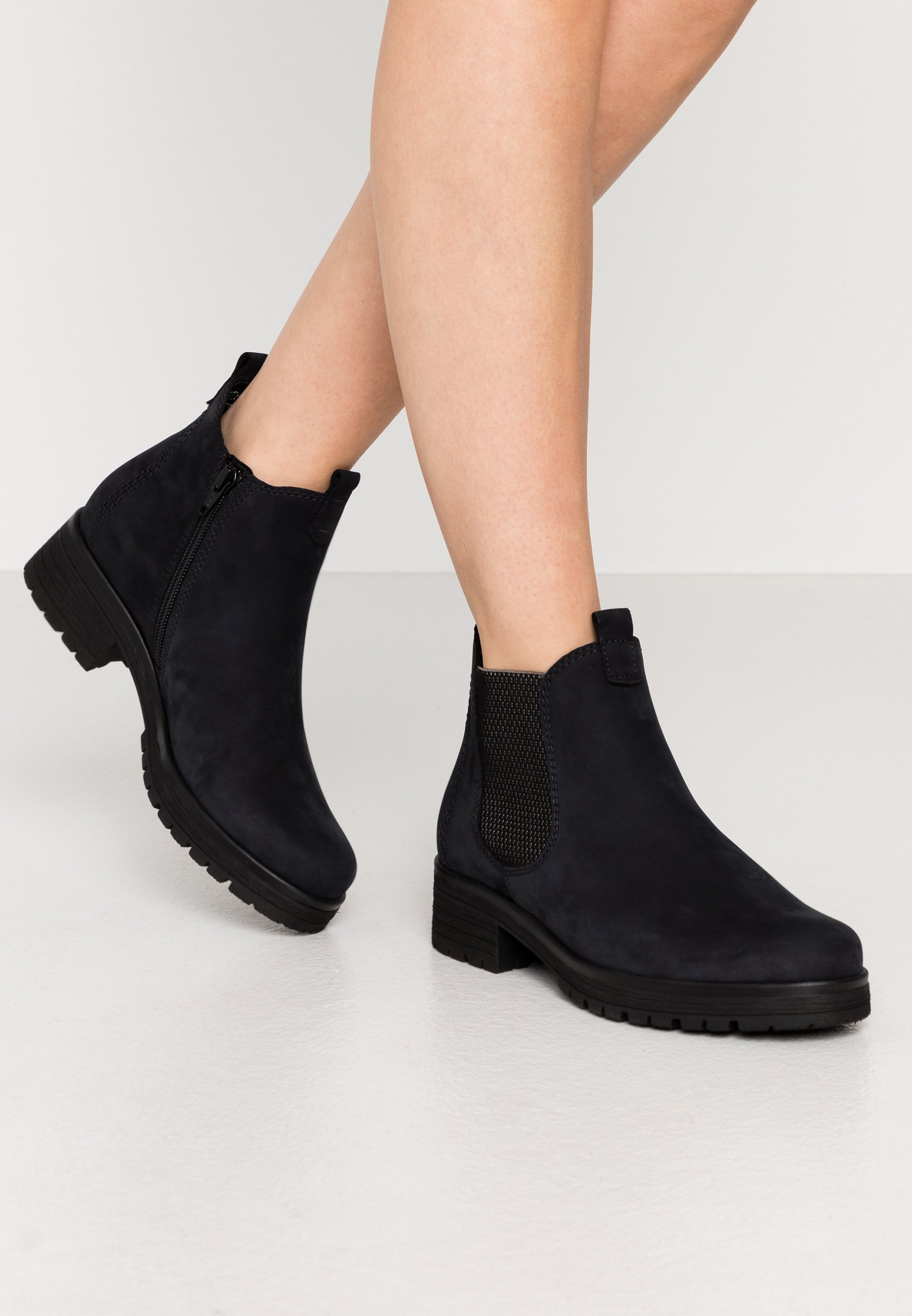 Gabor Comfort Korte laarzen - ocean/donkerblauw - Zalando.nl