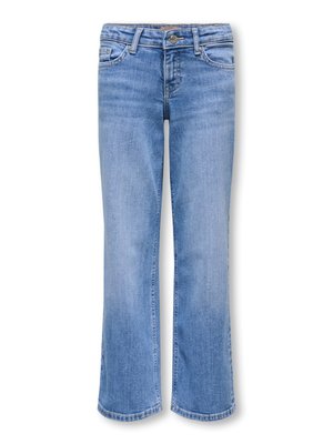 ONLY GIRLS JEANS MIT WEITEM BEIN KOG JULLES NIEDRIGE TAILLE GERADE GESCHNITTEN JEANS - Relaxed fit jeans - medium blue denim