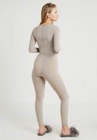 Schiesser Calças de pijama - braun