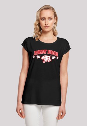 DISNEY HIGH SCHOOL MUSICAL THE MUSICAL WILDCAT STARS - Tričko s potlačou - black