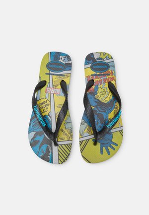 Havaianas TOP MARVEL CLASSICS ADULT UNISEX - Teenslippers - black