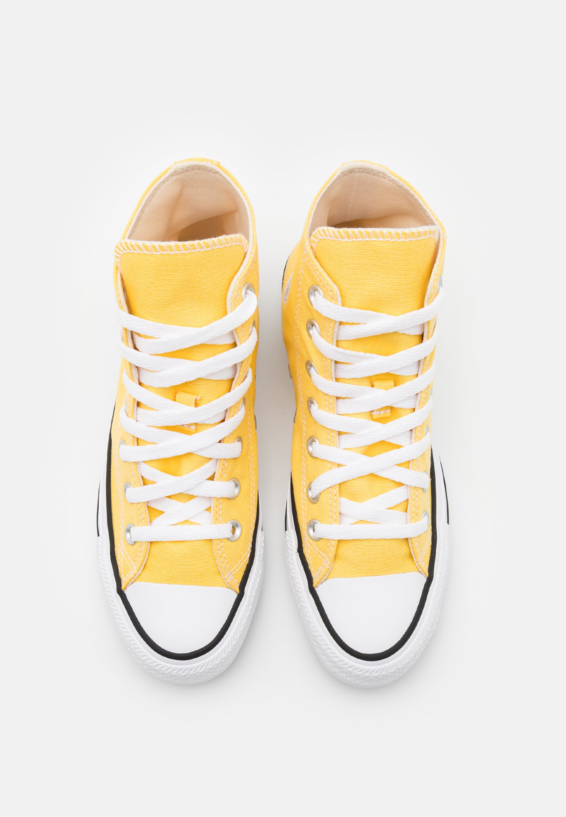 converse alte giallo chiaro