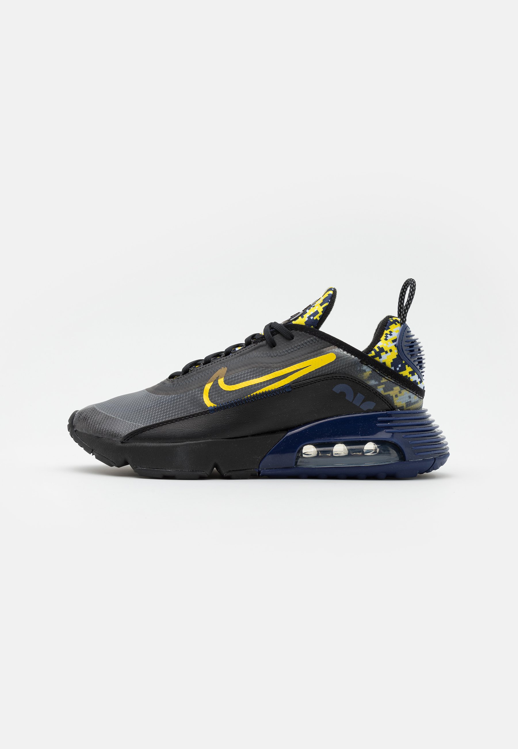 nike air max black yellow