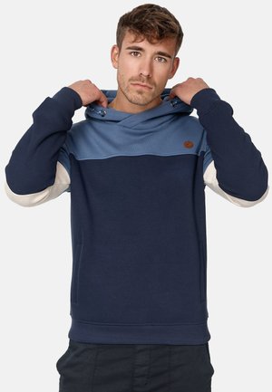 INDICODE JEANS OLSON - Kapuzenpullover - china blue