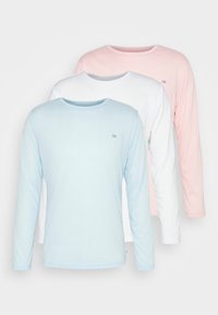 ASSORTED LONG SLEEVE 3 PACK - Long sleeved top - rose/white/light blue