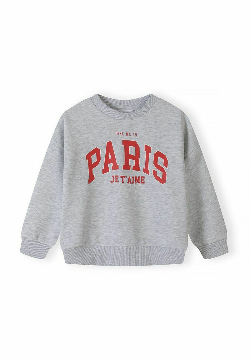 MINOTI GRAPHIC CREW NECK - Felpa - grey