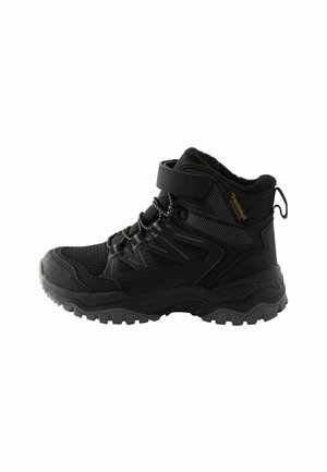 Lace-up ankle boots - black grey