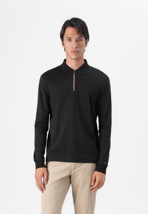 ZIP INTERLOCK - Polo - black