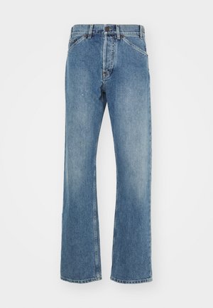 MOSCHINO LAUREL CROWN EMBLEM - Straight leg jeans - blue