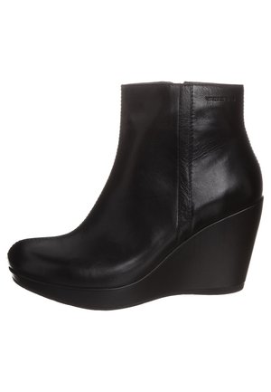 Bottines à plateau - black