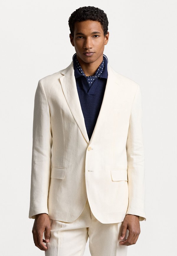 POLO SOFT TAILORED LINEN SPORT COAT - Blazer jacket - light cream
